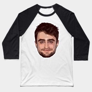 Daniel Radcliffe Vector Art Baseball T-Shirt